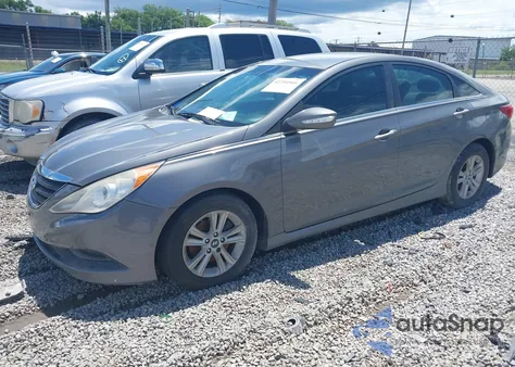 2014 Hyundai Sonata Gls from USA, damaged, VIN 5NPEB4AC5EH830242